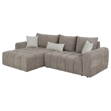 Black Red White Chill Me Left-Hand Facing Corner Sofa