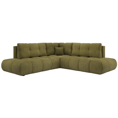 Laski Meble Soho II Corner Sofa green
