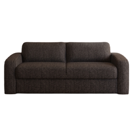 MP Nidzica Logo Sofa with Storage dark brown