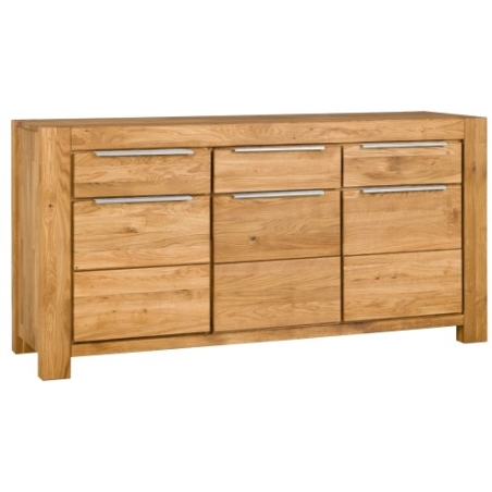 Meble Hugon – Nena Oak Sideboard 3D3S