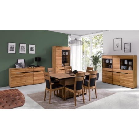 Meble Hugon Lola Tall Double Display Cabinet