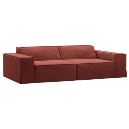 Sofa 3-osobowa Jodie ze zdejmowanym pokryciem Micadoni