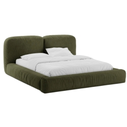 Kolor tapicerki: odcienie zielonego Łóżko Martina tkanina strukturalna: Boston Forest 