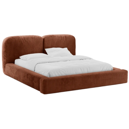 colour - Shades of orange, Łóżko Martina sztruks - Tilia 52