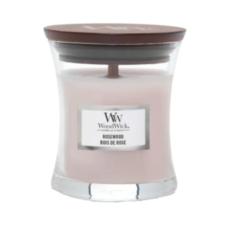 Świeca mała WoodWick Rosewood 85g