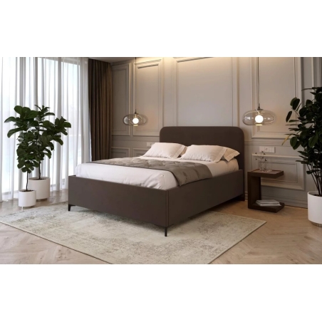 Upholstered bed 84090 RP 140x200 MK Foam Koło