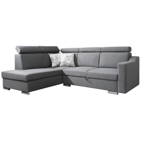 Narożnik Genewa CrisTap odcienie szarości strona lewa