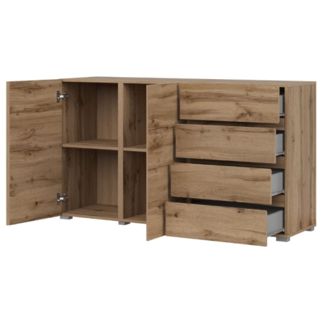 Asymetric Chest of Drawers Type 42 2D4S Helvetia Wieruszów