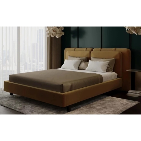 Upholstered bed 81258 200x200 MK Foam Koło