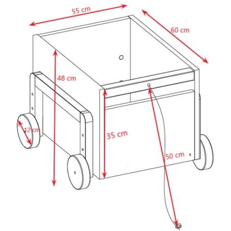 Victor Toy Storage Container Kocot Kids