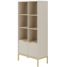 Austin Bookcase Kocot Meble cashmere/gold