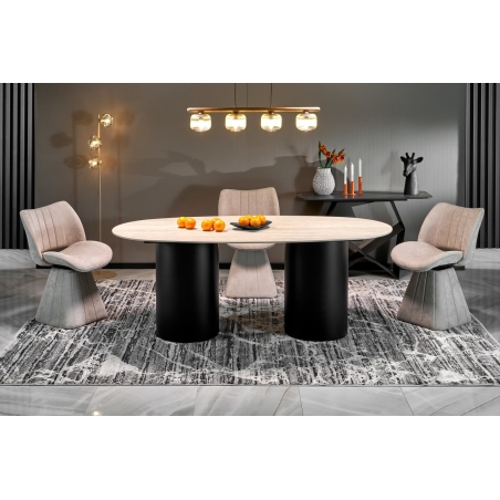 Julius Oval Dining Table Halmar