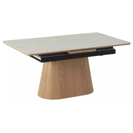 Monaco Extendable Dining Table Travertine/Beige Signal