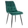 Krzesło Chic Velvet zielone Bluvel 78 Signal