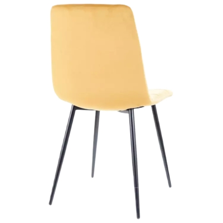 Mila Velvet curry Bluvel 68 chair Signal