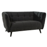 Sofa Castello 2 Velvet czarny Bluvel 19 Signal