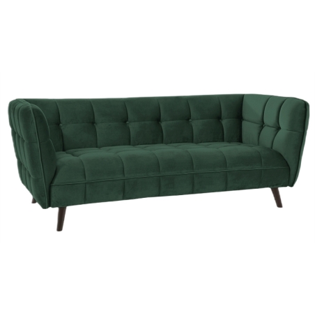 Castello 3 Velvet green Bluvel sofa 78 Signal