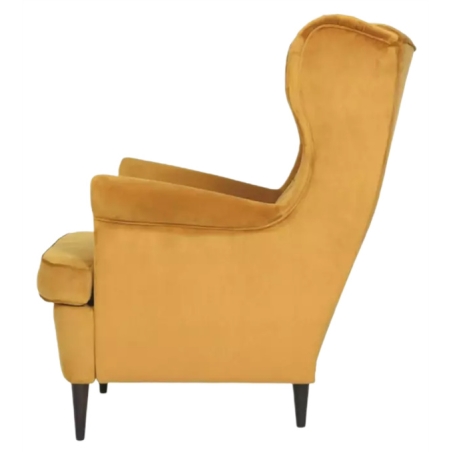 Harry Velvet Curry Bluvel 68 armchair Signal