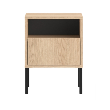Barnee 05 Bedside Table ML Meble oak