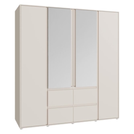 Lisson 4-Door Wardrobe Forte