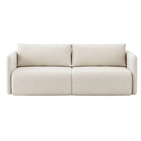 Sofa Nola Puszman kremowa tkanina Monte 03