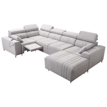 Fabrio IV MIX U-Shaped Corner Sofa with Relax Function – Brattex