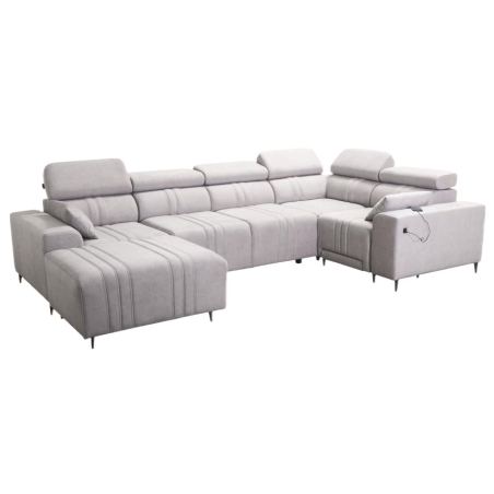 Fabrio IV MIX U-Shaped Corner Sofa with Relax Function – Brattex