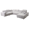 Fabrio VIII MIX U-Shaped Corner Sofa with Relax Function – Brattex