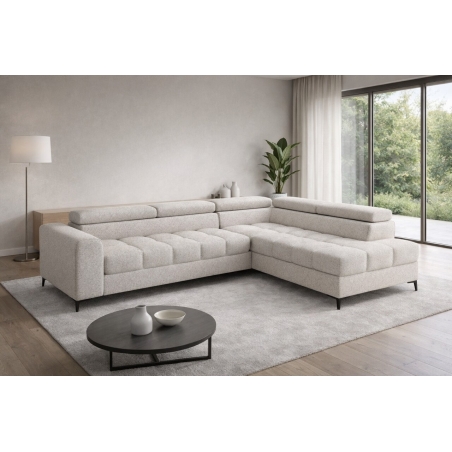 Moratti L-Shaped Corner Sofa Canvani