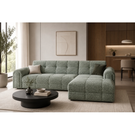 Cloud corner sofa with electric extendable seat Sweet Sit