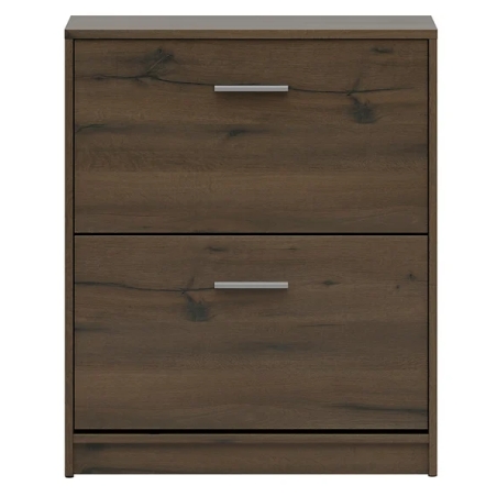 Shoe cabinet Nepo Plus SFB2K2 Black Red White