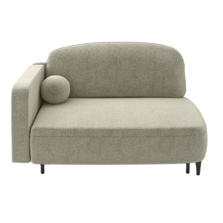 Corner side - Left, colour - shades of beige, sofabasic grupa 1 - Borg 24