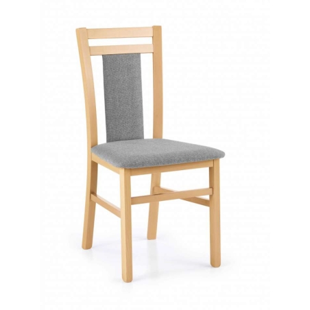Hubert 8 chair honey oak / inari 91 Halmar