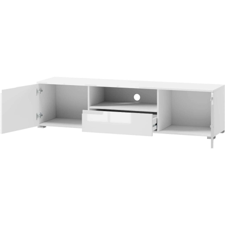 RTV cabinet Selene white gloss Type 09 Szynaka Meble