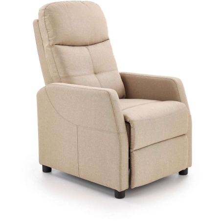 Felipe relaxing armchair beige Halmar