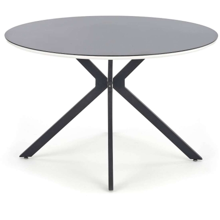 Avelar tabletop - black / white, frame - black Halmar