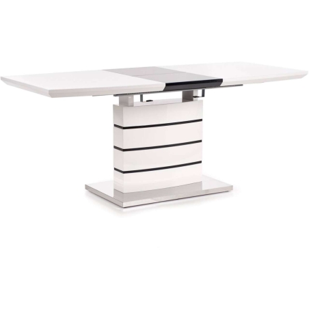 Nord folding table white and black Halmar