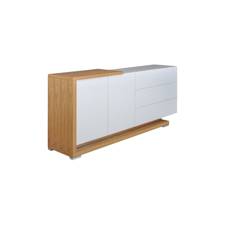 Porto chest of drawers 205 white gloss Lissy