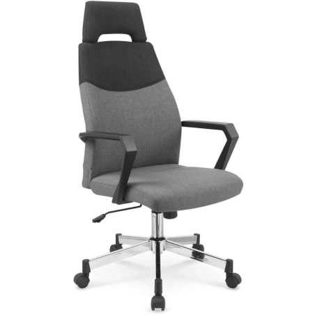 Olaf office armchair grey-black Halmar