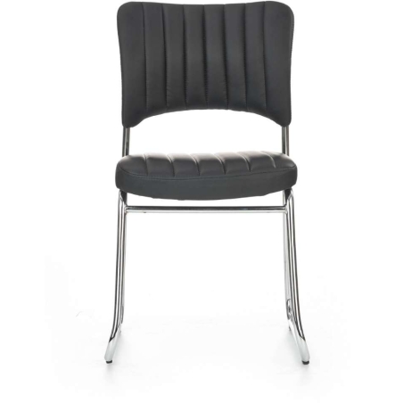 Rapid comfortable conference chair black Halmar