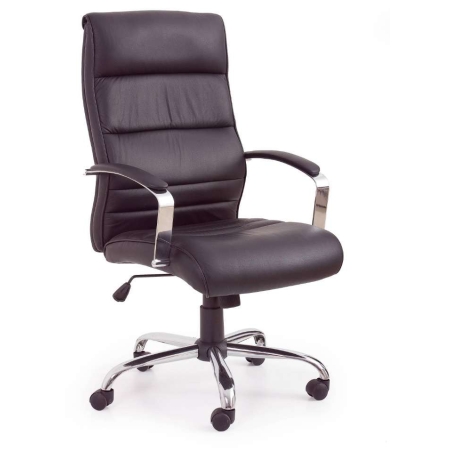 Texas office armchair black - leather Halmar