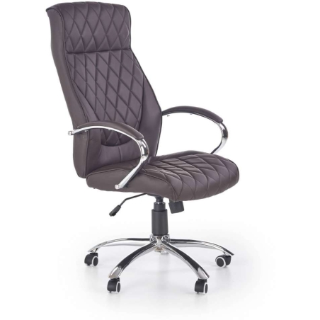 Hilton office chair chocolate Halmar