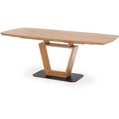 Blacky folding table oak gold Halmar