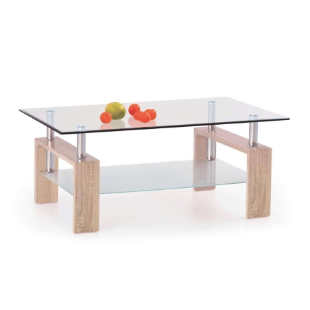 Diana H rectangular bench oak sonoma Halmar
