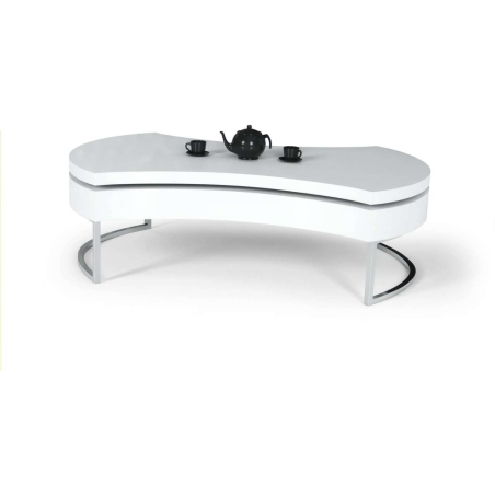 Aurea folding bench white Halmar