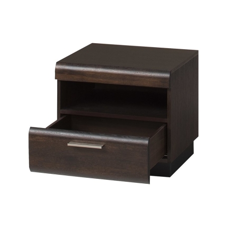 Bedside table Porti Type 79 Oak Chocolate Szynaka Meble