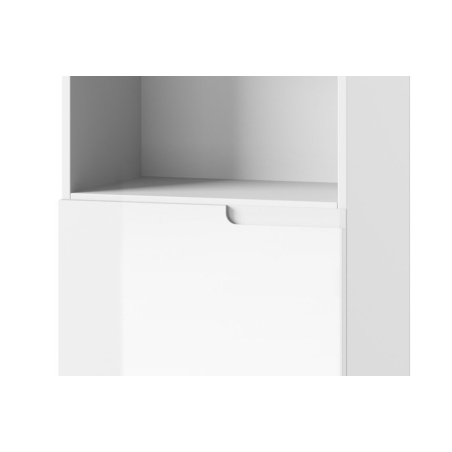 Shelving unit Selene white gloss Type 10 Szynaka Meble