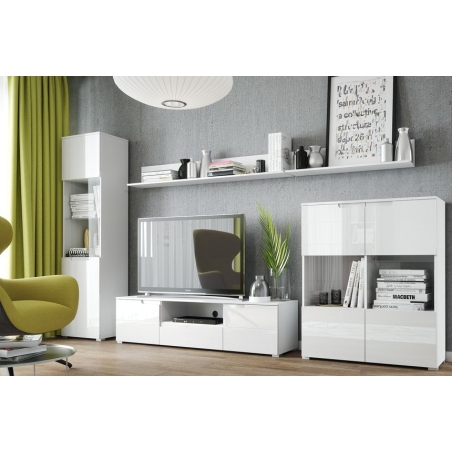 Shelf Selene white gloss Type 24 Szynaka Meble