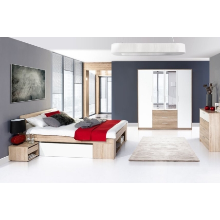Bed 160 cm Milo Type 09 Szynaka Meble