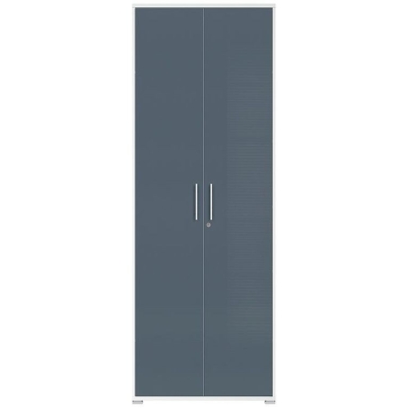 Wardrobe Office Lux SZF2D Black Red White